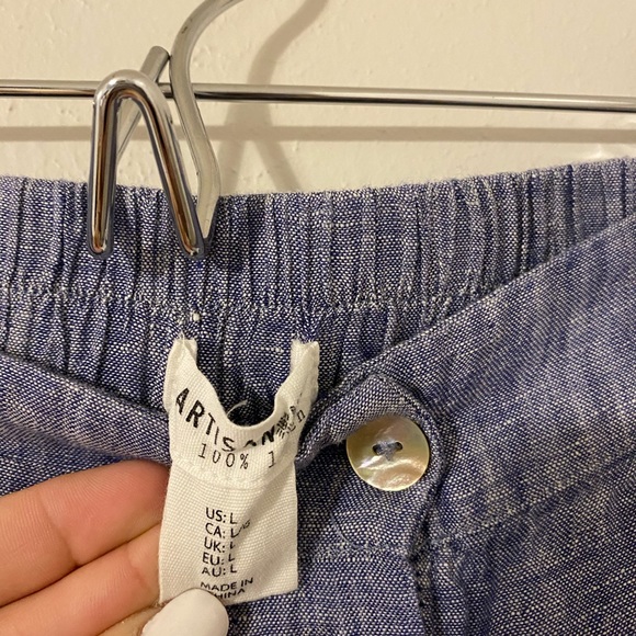 3for$20 button you maxi skirt chambray - Picture 5 of 5